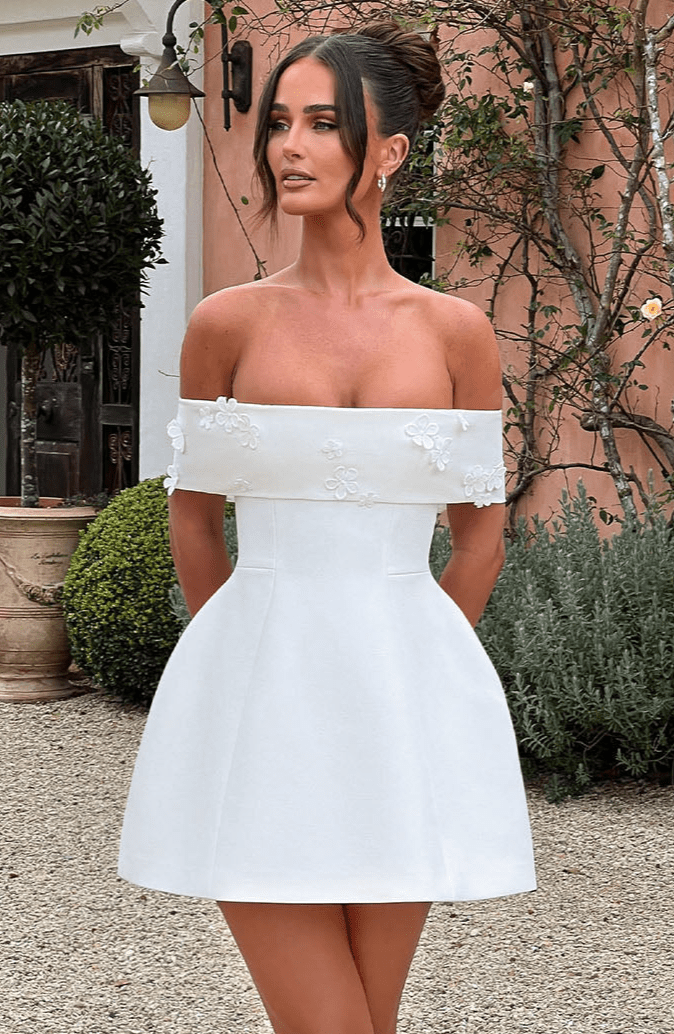 Leah Elegant Mini Dress