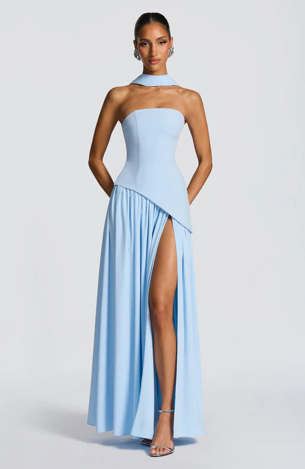 Melanie Strapless Maxi Dress