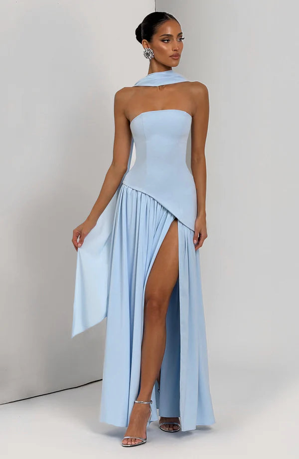 Melanie Strapless Maxi Dress
