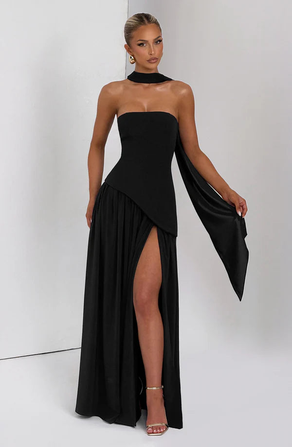Melanie Strapless Maxi Dress