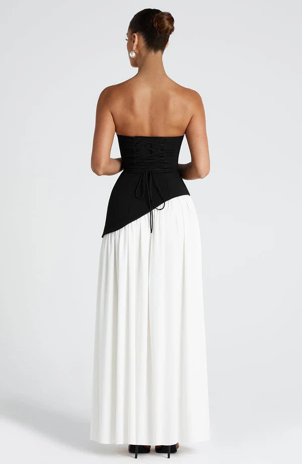 Melanie Strapless Maxi Dress