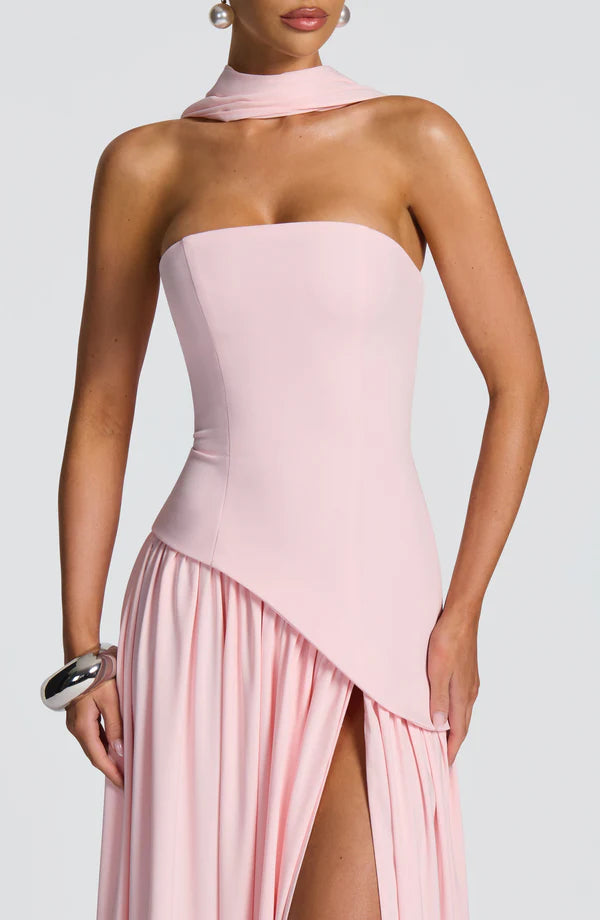 Melanie Strapless Maxi Dress