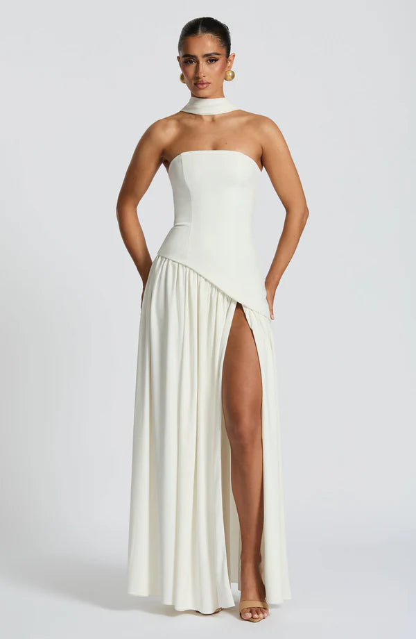 Melanie Strapless Maxi Dress