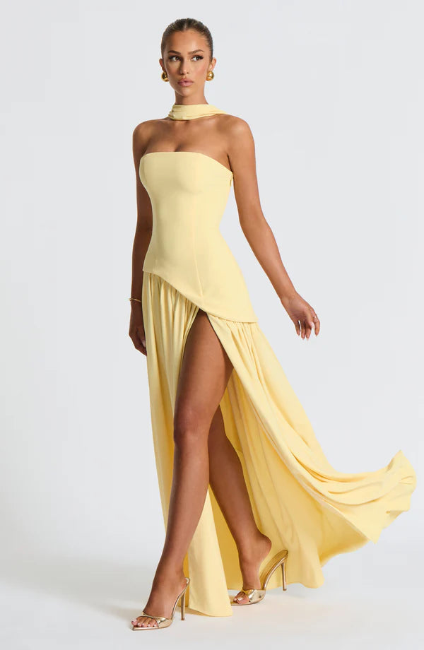 Melanie Strapless Maxi Dress
