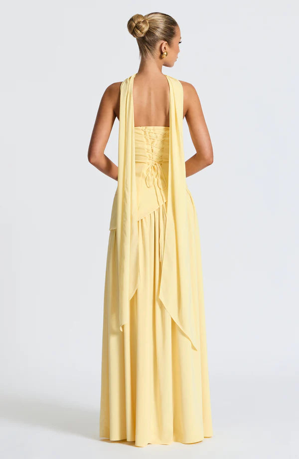 Melanie Strapless Maxi Dress