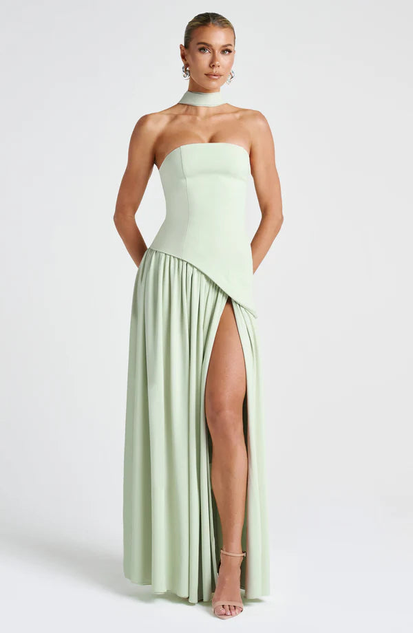 Melanie Strapless Maxi Dress