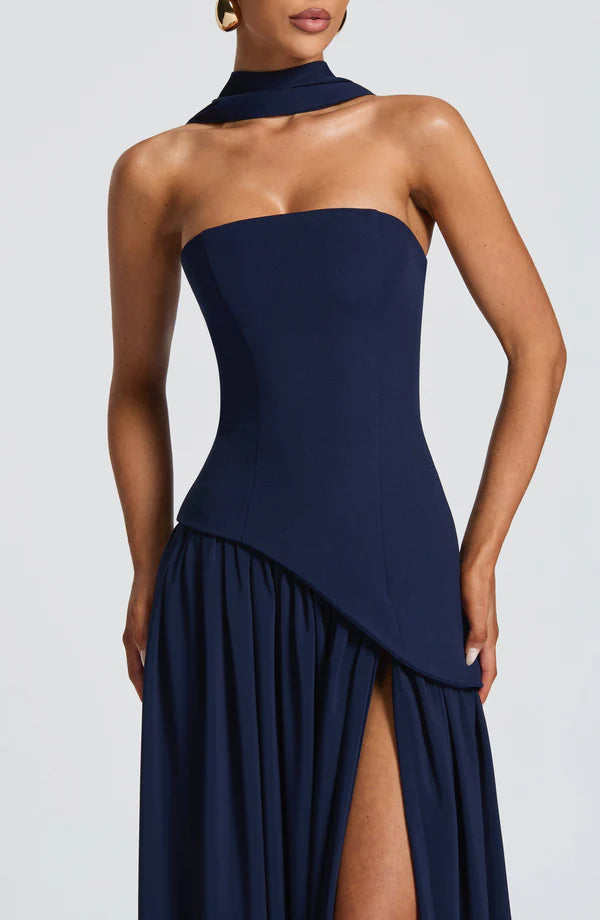 Melanie Strapless Maxi Dress