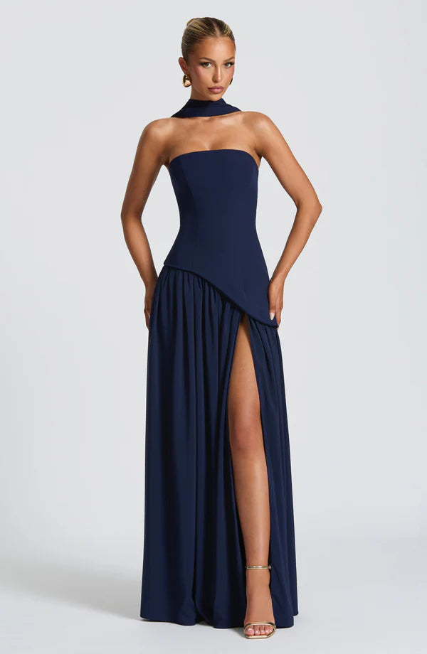 Melanie Strapless Maxi Dress