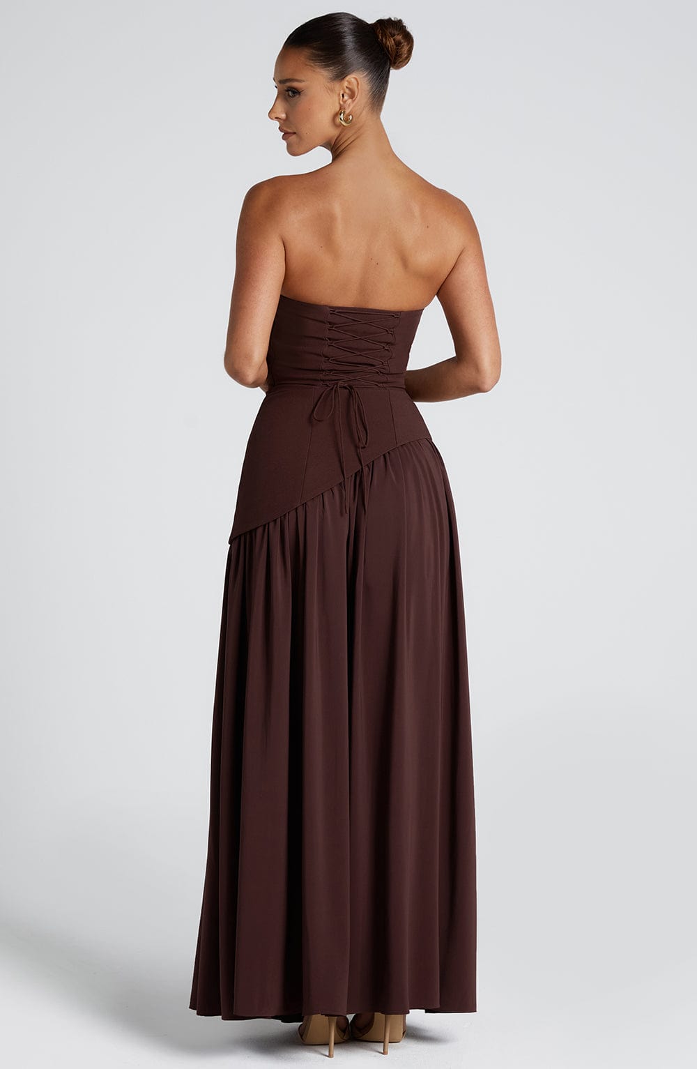 Melanie Strapless Maxi Dress