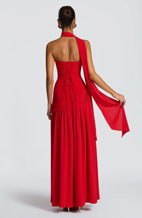 Melanie Strapless Maxi Dress