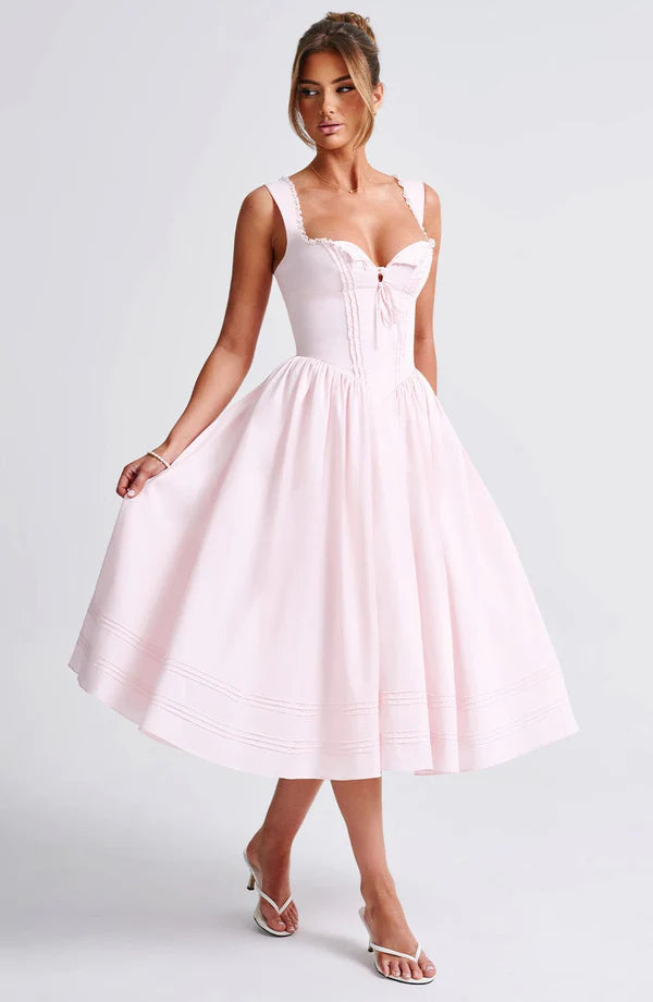 Marlyn Bridal-Inspired Midi Dress