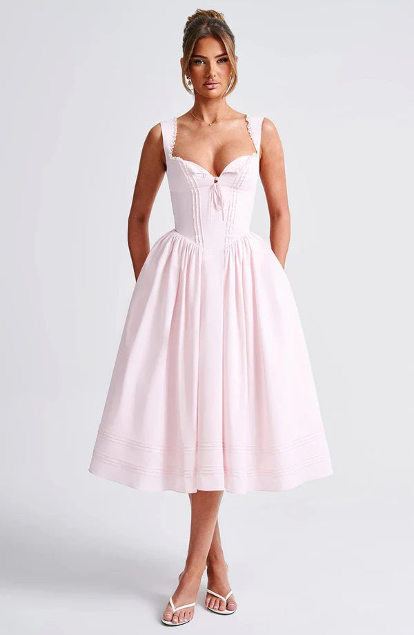 Marlyn Bridal-Inspired Midi Dress