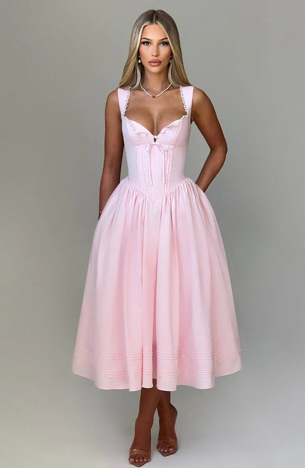 Marlyn Bridal-Inspired Midi Dress