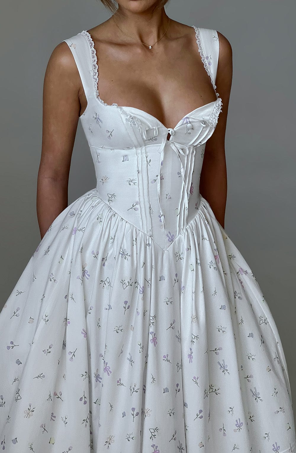 Marlyn Bridal-Inspired Midi Dress