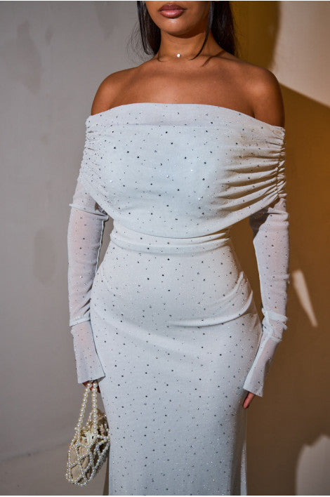 Aletta - Sequin Off-Shoulder Dress