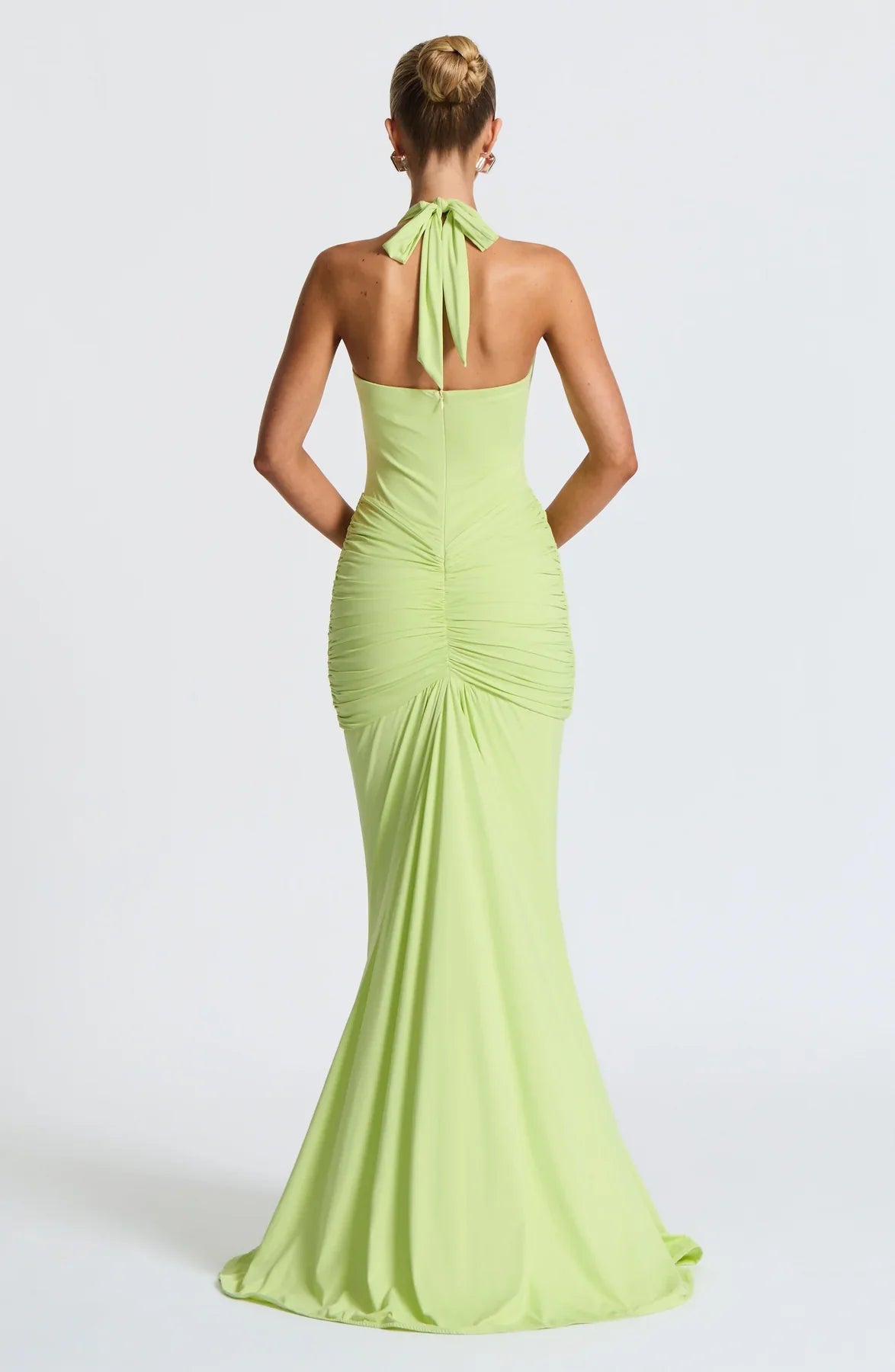 Daisy Satin Maxi Dress
