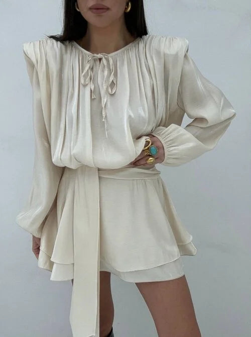 June Satin Dress