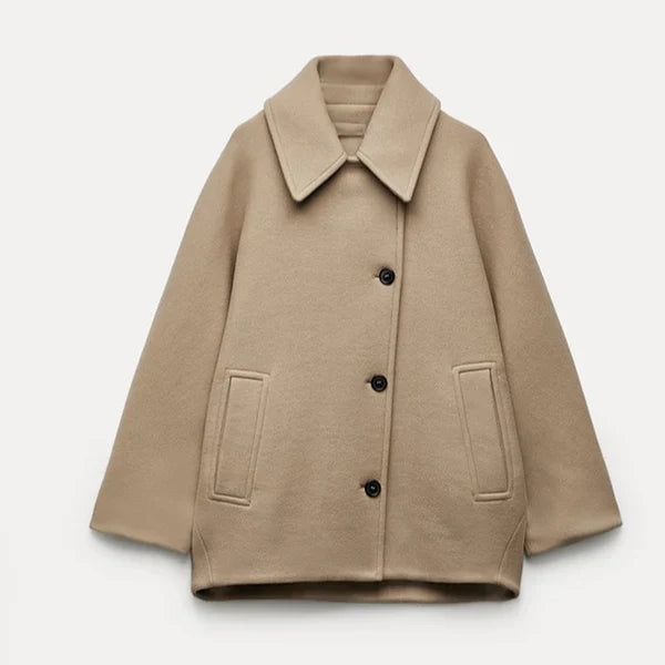 Liz | Oversized Wool Coat
