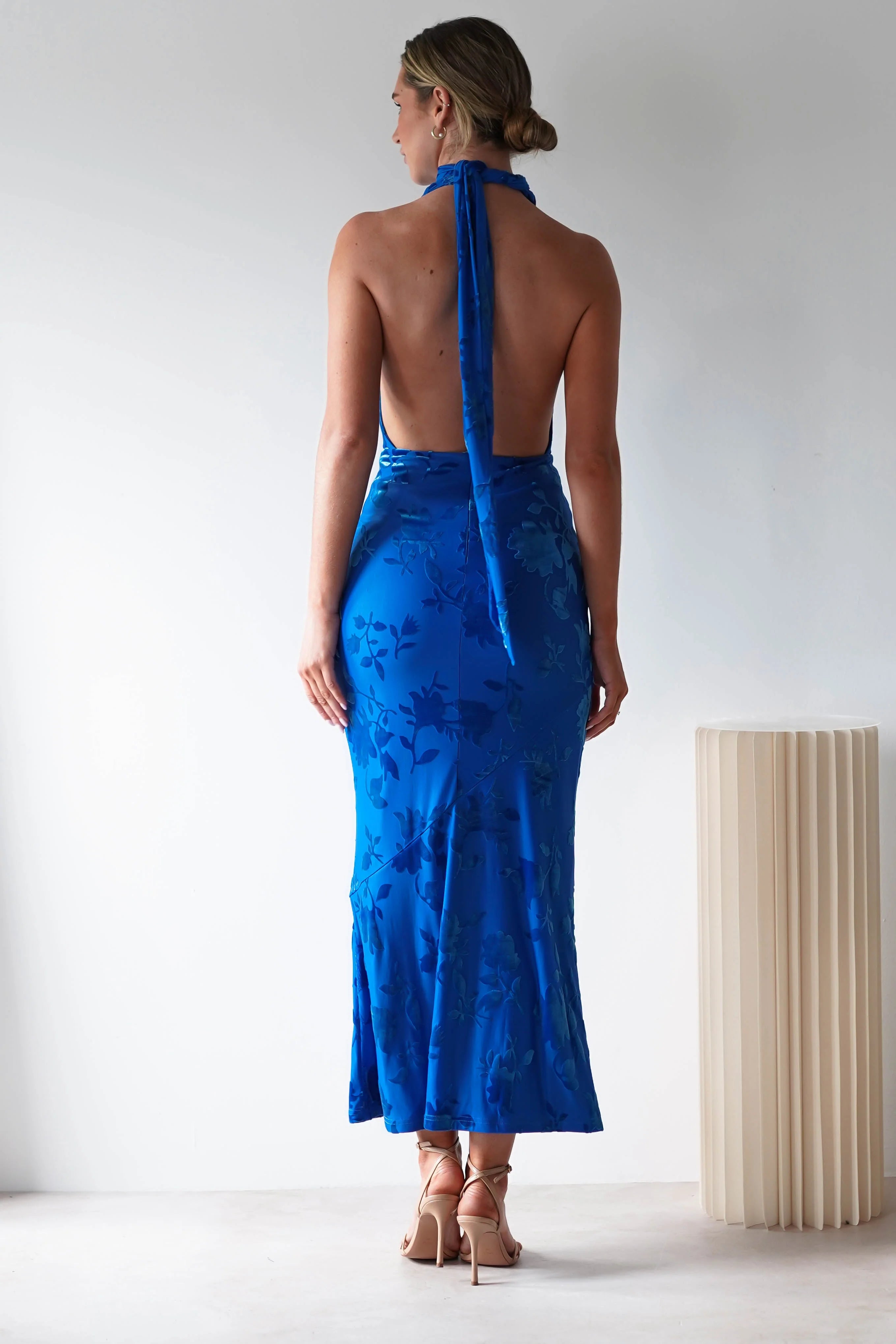 Grayson Floral Jacquard Maxi Dress