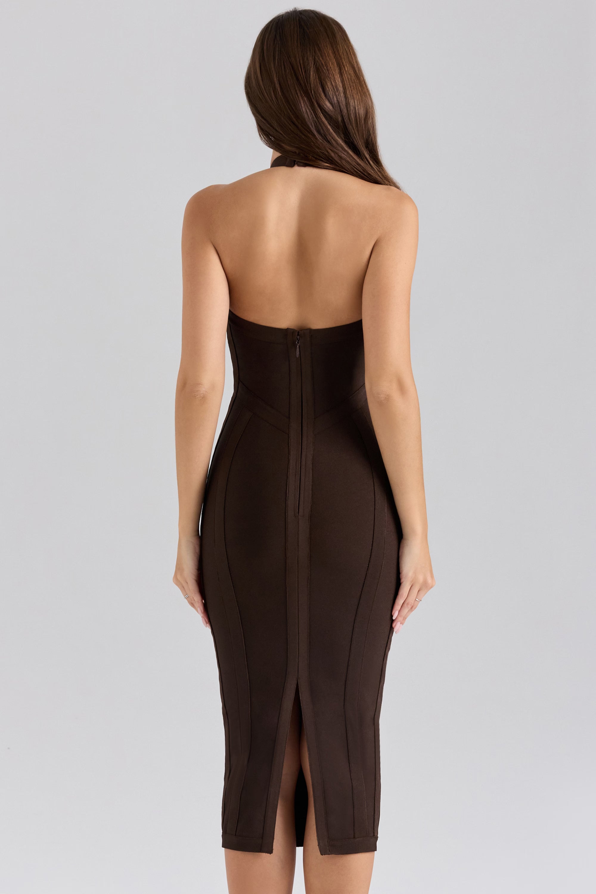 Chloe Sculpted Bandage Midi Dress