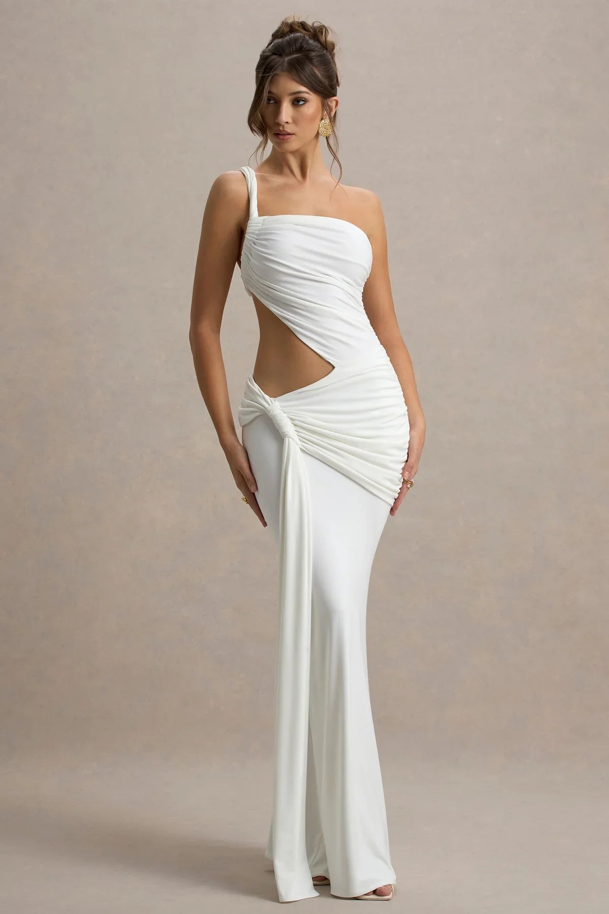 Gianna Asymmetric Maxi Dress