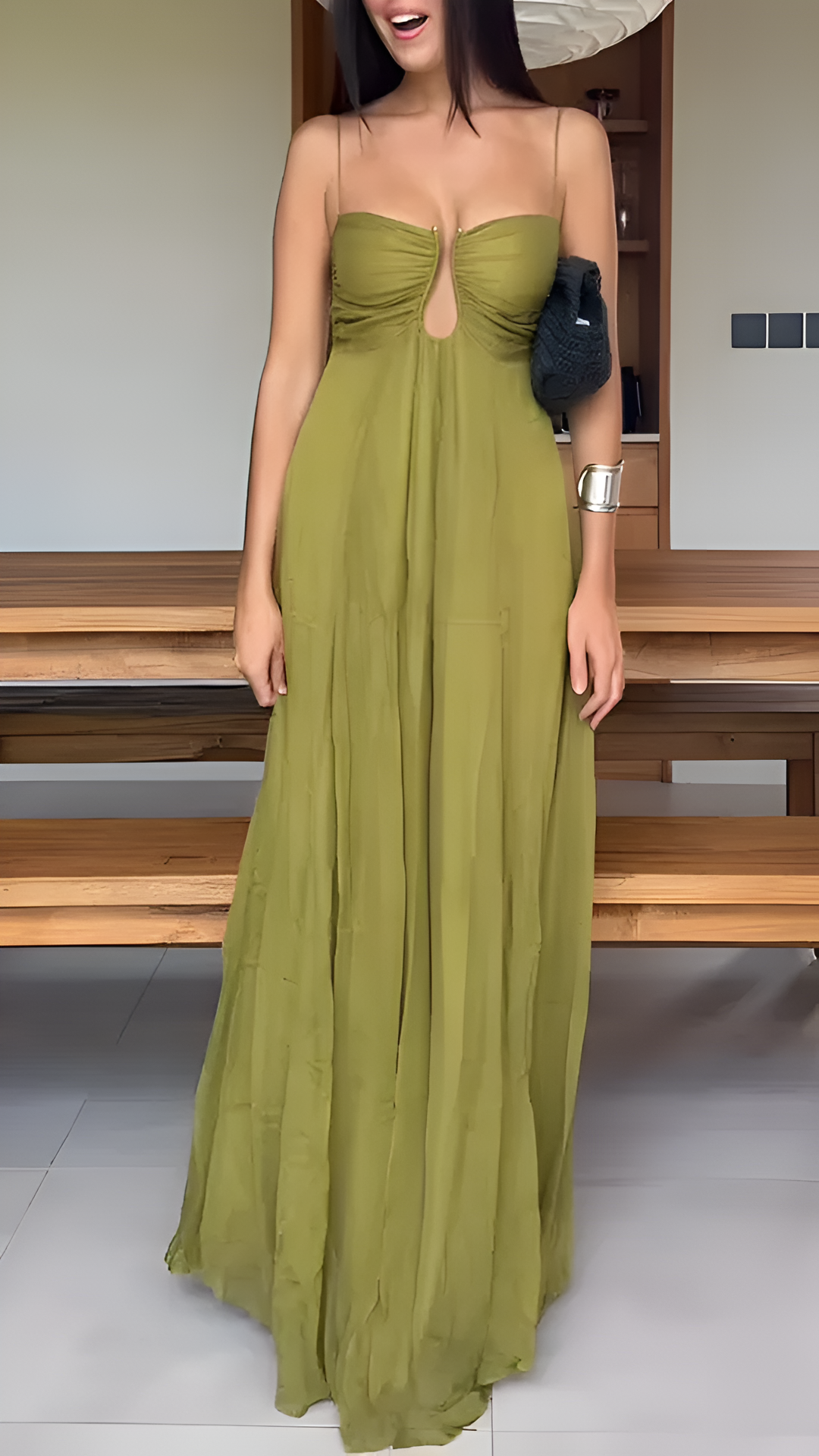 Vera Ombre Flow Maxi Dress