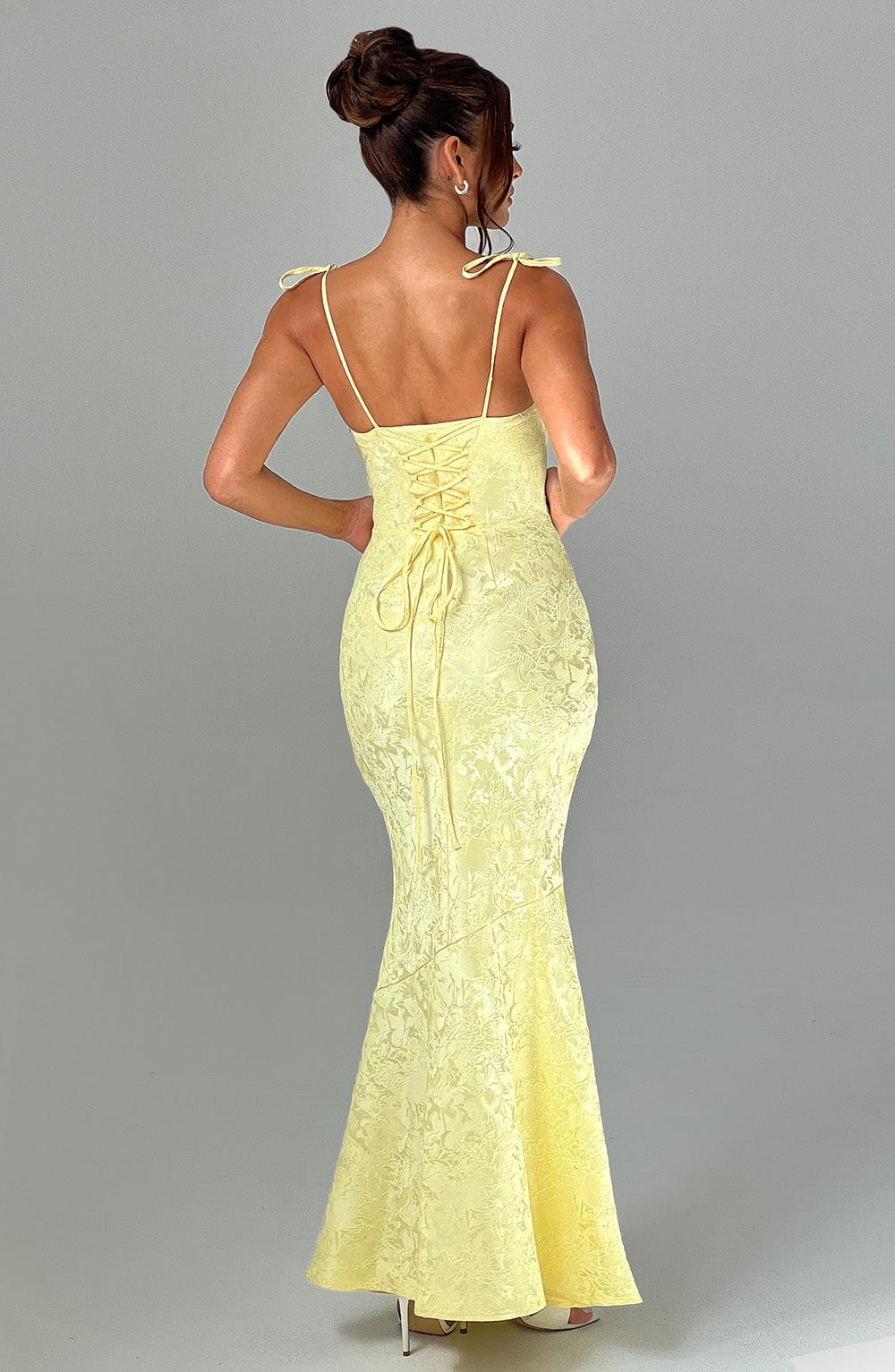 Britney Maxi Dress - Lemon
